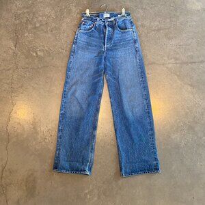 CITIZENS OF HUMANITY Blue Ayla Baggy Jeans